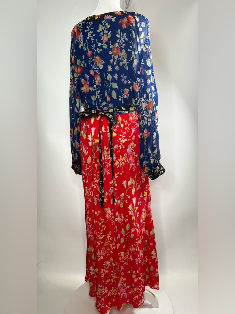 💙🧡NWT RIXO IN THE SPIRIT OF PALM BEACH AYLA MIDI DRESS IN SIZE XL - Picture 13 of 17